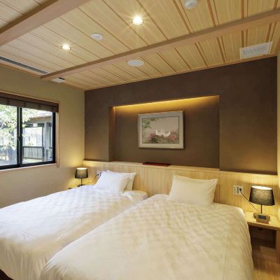 別館スイート、和洋混合風呂付き ホテル四季の館那須 クーポン