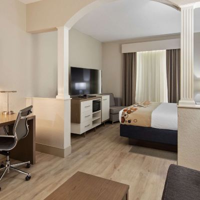 Suite-1 King 1 Queen, Non-Smoking, Sofabed, Wet Bar, Microwave, Full Refrigerator Best Western Heritage Inn and Suites Promo Code