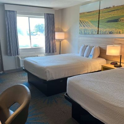 客房 - 帶2張大床 - 可吸煙 戴斯海斯酒店優惠