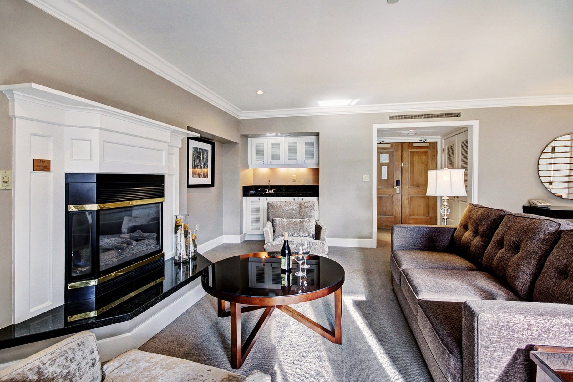 带梳化床的行政特大床套房