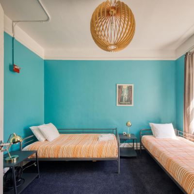 私人雙床間 - 帶連接浴室 HI 舊金山市中心青年旅舍優惠