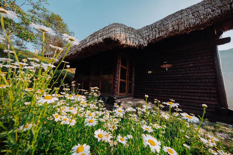 山景双人床小屋