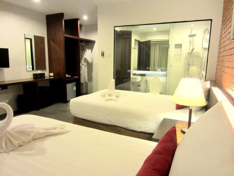 ห้องดีลักซ์ เตียงแฝด