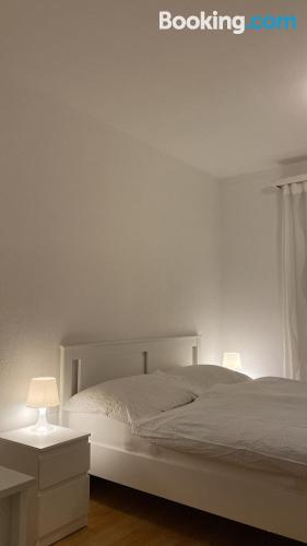 带湖景的双人间