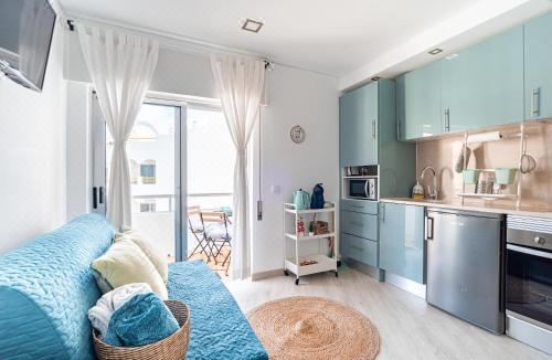 高级一卧室带阳台公寓