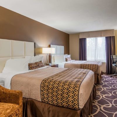 2 Queen Beds, Non-Smoking, Pillowtop Bed, 37 Inch Lcd Television, Microwave and Refrigerator Best Western Plus Pioneer Park Inn Promo Code