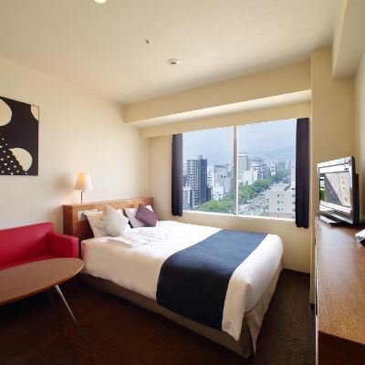 【禁煙】スタイリッシュワイドダブル(17㎡) オリエンタルホテル広島 クーポン