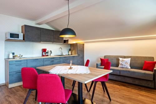 高级一卧室带阳台公寓