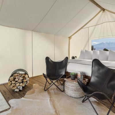 Safari Tent with Shared Bathroom Under Canvas Moab Promo Code