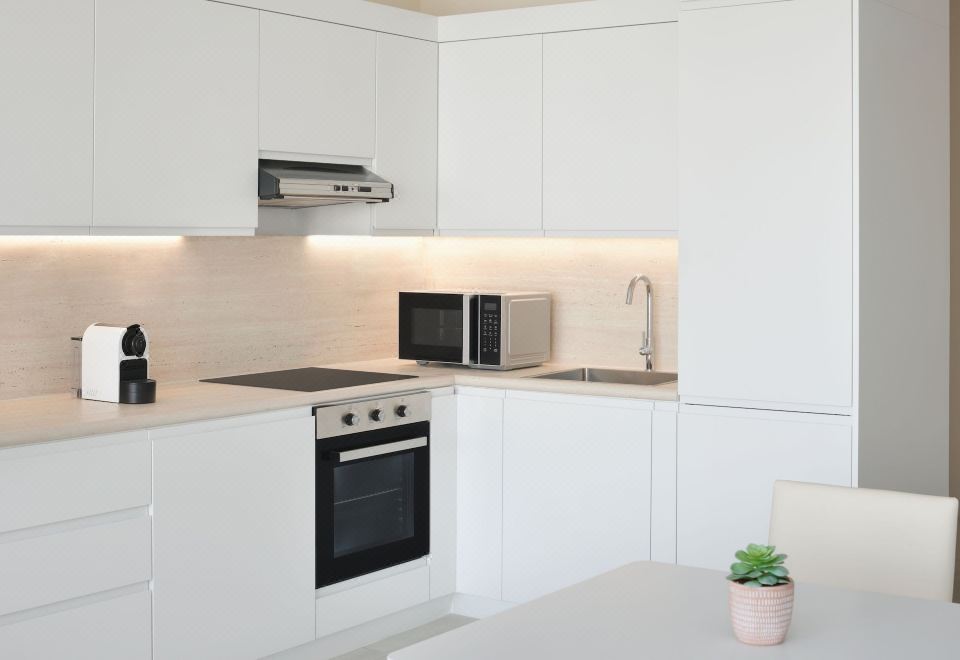 大型两卧室城景公寓