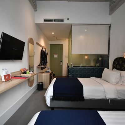 Deluxe Twin Room Hotel Monopoli Jakarta Promo Code