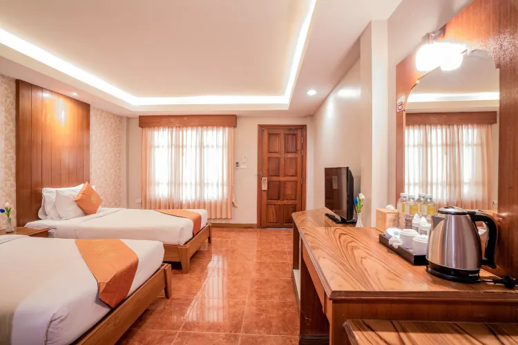 บังกะโลดีลักซ์เตียงแฝด