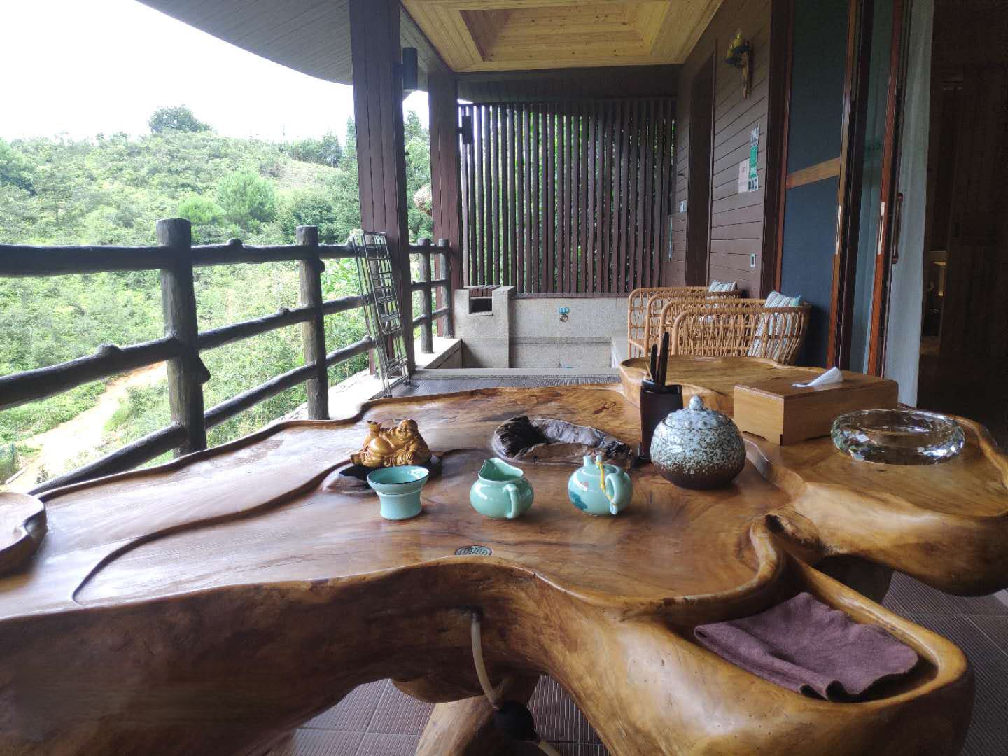 复式树屋I独立泡池