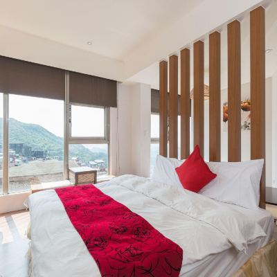 麗景雙人套房(山景) 九份九重町客棧優惠