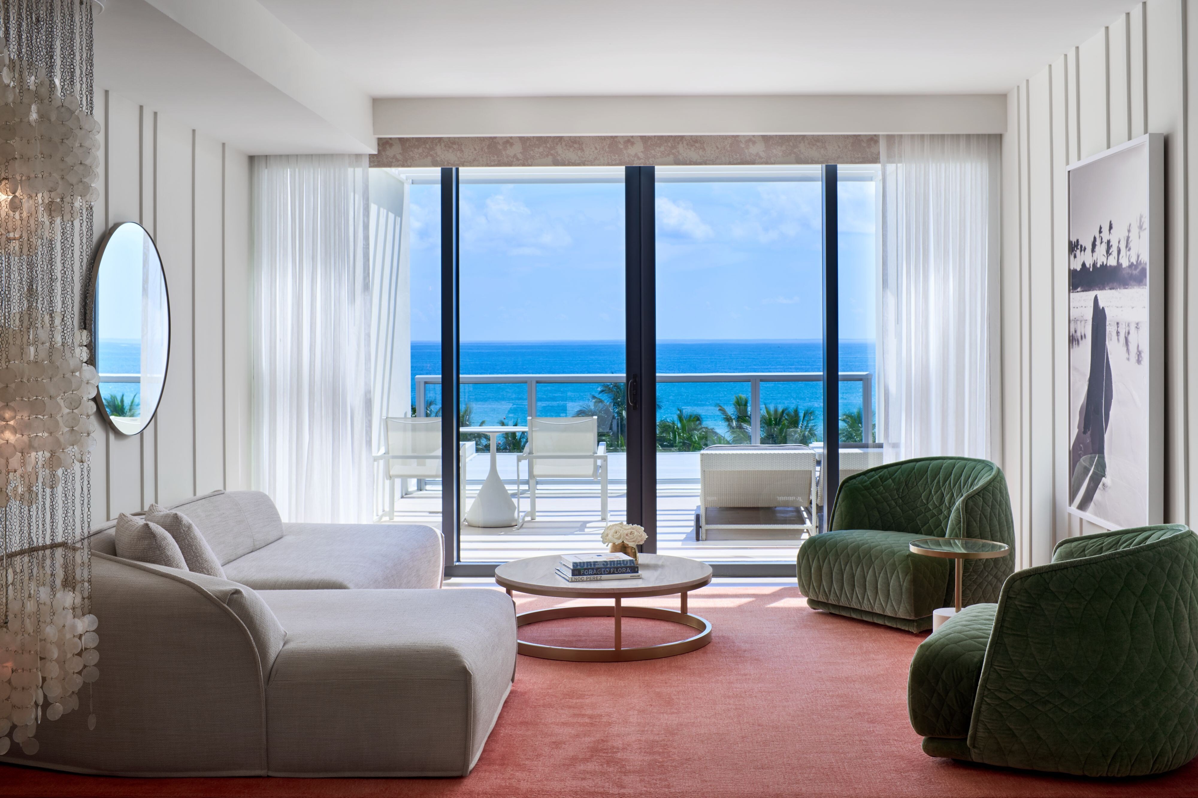 海滨屋顶双层套房，1张特大床，海滨