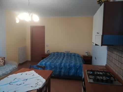 带湖景的双人间