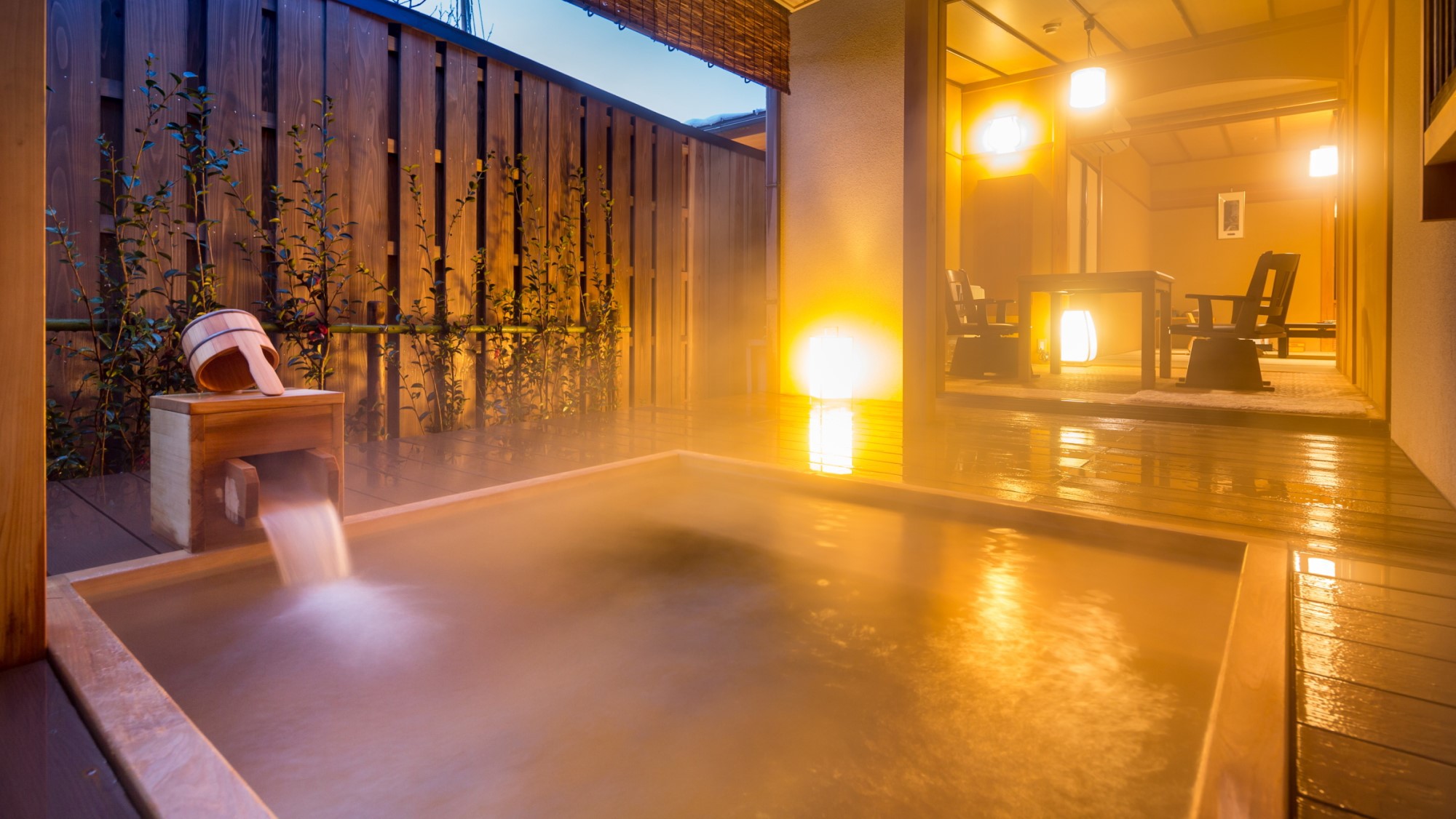 日式客房 - 带私人露天浴缸