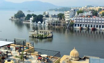 The Red Pier by Downtown Udaipur