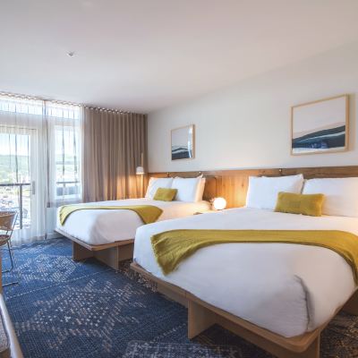 Balcony Room with 2 Queen Beds SaltLine Hotel Promo Code