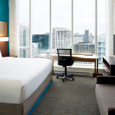 Deluxe Premium King, Studio, 1 King, Non-Private Sofa Bed Residence Inn by Marriott Montréal Downtown Promo Code