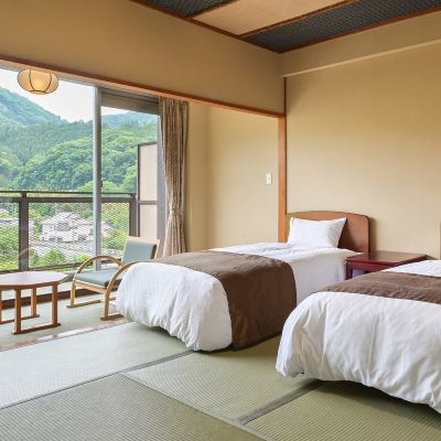 標準日式房帶浴室（山景） 袋田溫泉 回憶浪漫館優惠