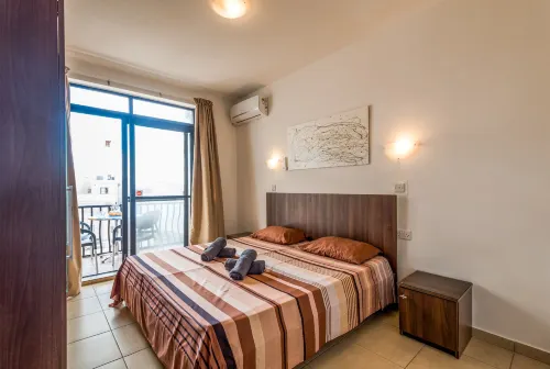 Seashells Apartments with Terrace, Just Off the Seafront in Bugibba - by Getawaysmalta