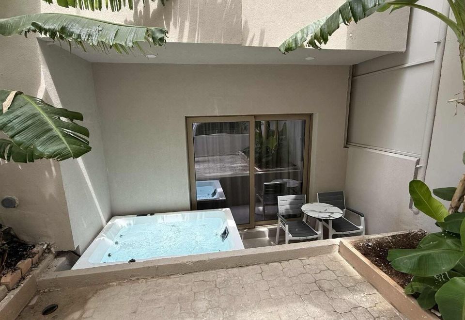 The Noverian Antama Organic Beach Resort ChaniaDeluxe Suite Garden View & Outdoor Hot Tub