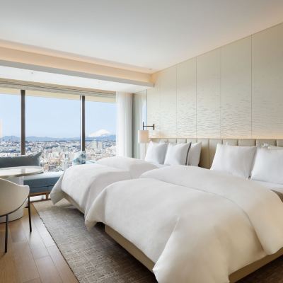 シティビュー デラックスルーム（ダブルベッド 2 台） ウェスティンホテル横浜 クーポン