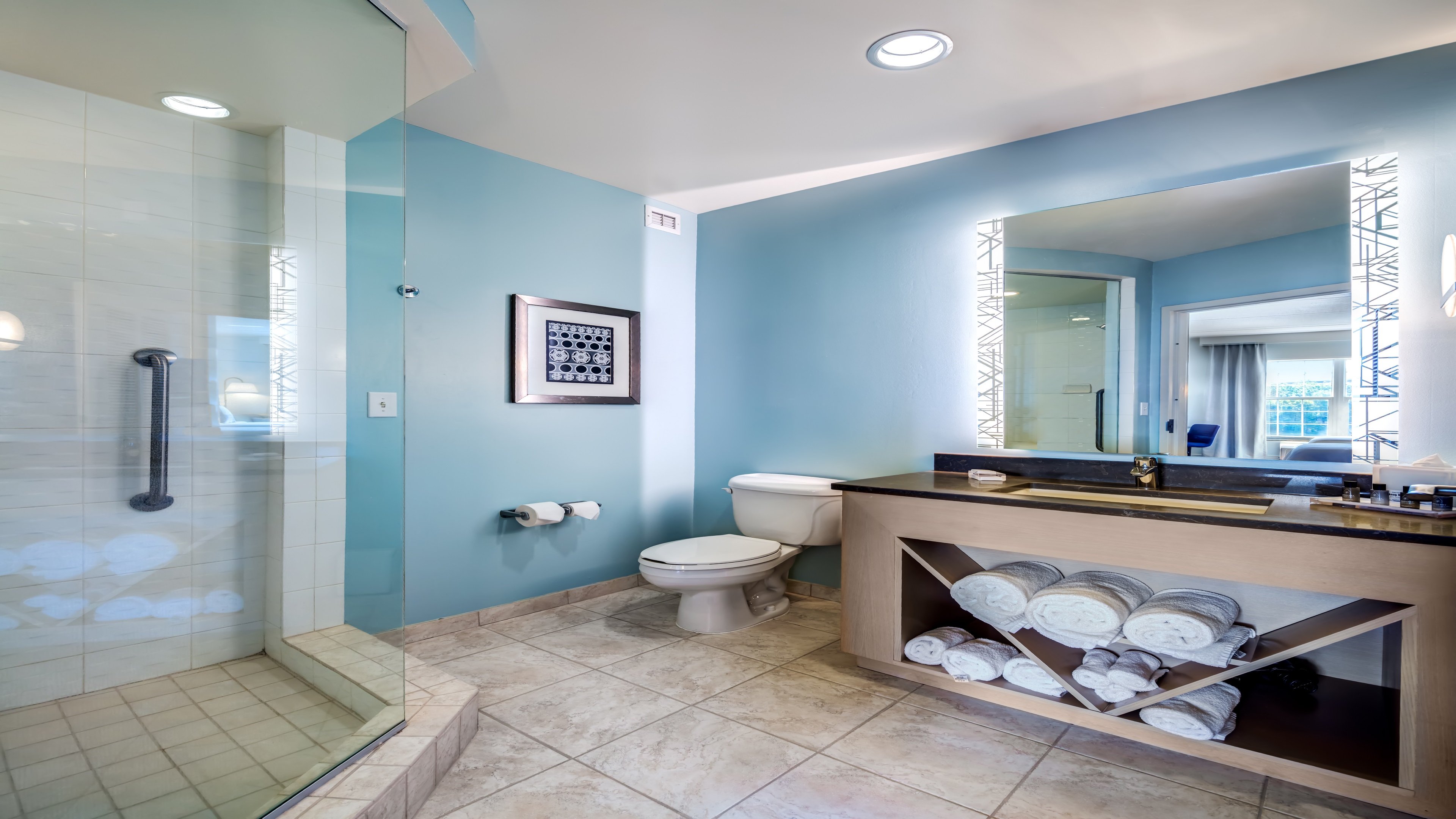 听力无障碍标准两张双人床房