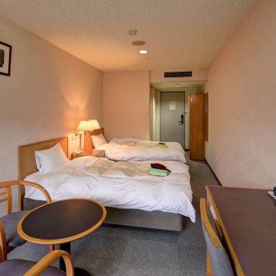 スタンダードツインルーム(浴室) 八雲温泉ゆうあい熊野館　 クーポン