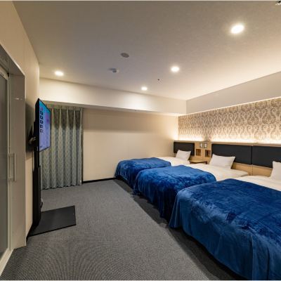 禁菸通用配備等離子群三人房 神戶三宮人工溫泉二股湯之華格林裡奇飯店優惠