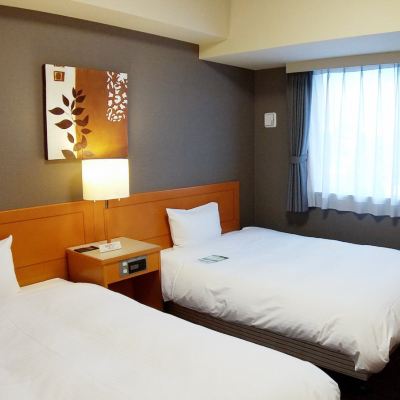 Twin Room-Non-Smoking-Cleaning Every 3 Days ホテルルートイン新潟県庁南 クーポン