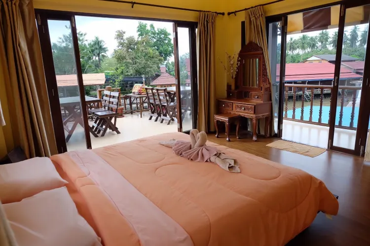 ห้องริเวอร์ไซด์ดีลักซ์เตียงคิงไซส์