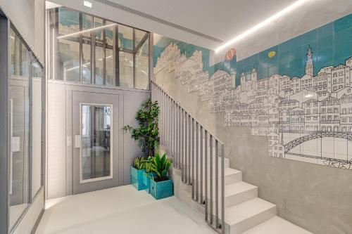 带露台一室公寓