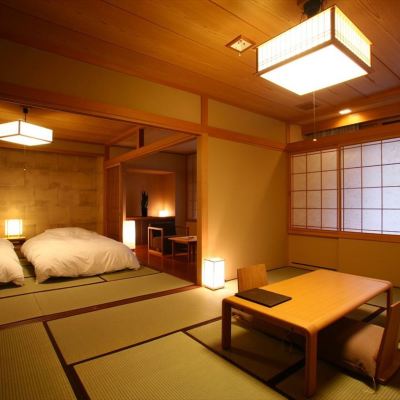 畳エリア&日本檜風呂付きツインルーム-禁煙 翠山亭倶楽部定山渓 クーポン