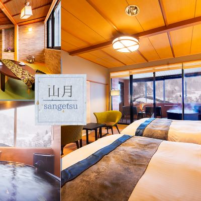 Luxury Japanese-Western Room, Suite Room, Mountain View, River View, Non-Smoking (Opened In 2022![Top Floor-with Open-Air Bath] Suite) 黒部・宇奈月温泉 桃源 クーポン