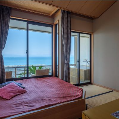 和洋折衷スタイルルーム(露天風呂) 指宿温泉夫婦露天風呂の宿 吟松 クーポン