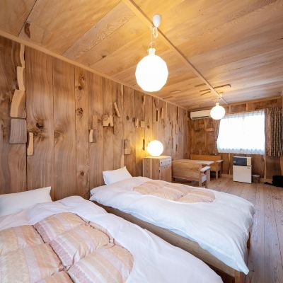 Twin Room, Gongendani Hall 人吉神城の宿 クーポン