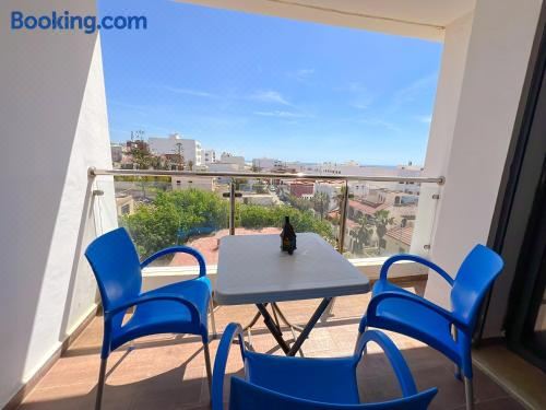 带阳台和露台的双卧室公寓