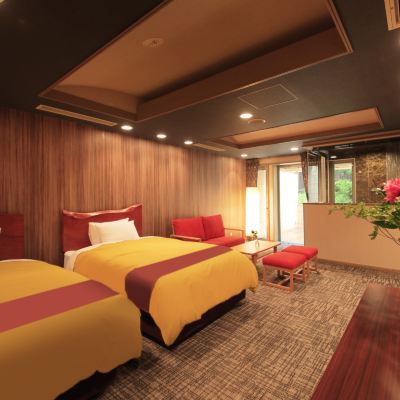 Twin Room with Open - Air Bath Sauna Hakone Fuga Promo Code