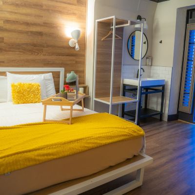 豪華帶庭院大床房 阿姆斯特丹旅舍優惠