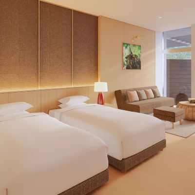 プレミアムオーシャンビュージュニアスイートツインルーム(禁煙) ゆとりろ熱海 クーポン