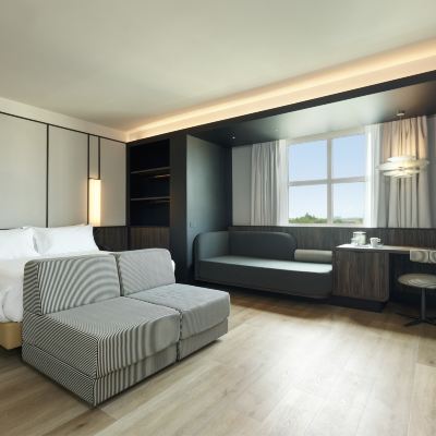 行政特大床家庭間 希爾頓羅馬機場酒店優惠