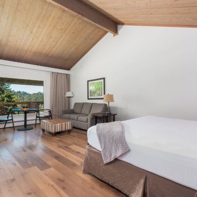 Deluxe King Room with Golf Course View Non smoking Salishan Coastal Lodge Promo Code