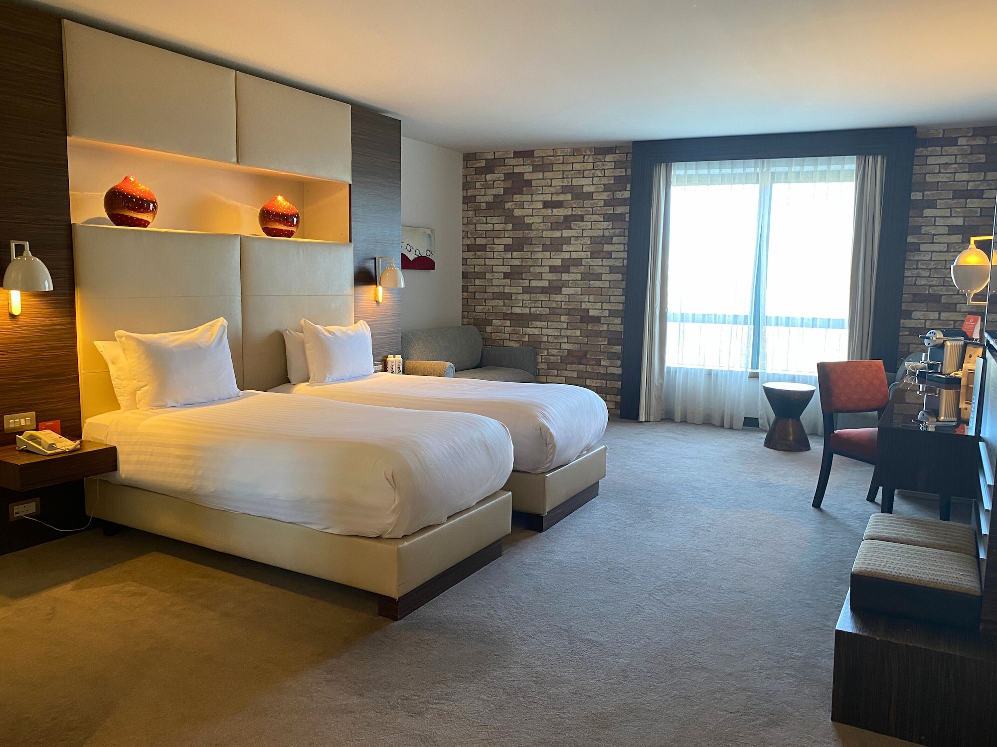 高级双床房带两张床