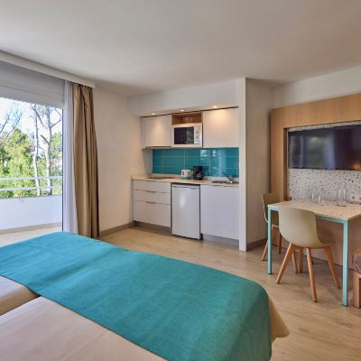 Studio with Balcony (2 Adults + 1 Child) Universal Aparthotel Elisa Promo Code