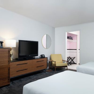 Standard Room, 2 Double Beds, Refrigerator & Microwave The Sapphire Motel Promo Code