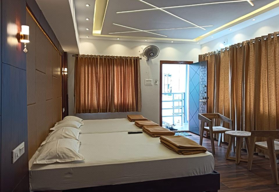 带园景的家庭房