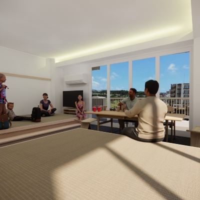 和洋式ルーム(浴室) テラスガーデン美浜リゾート クーポン