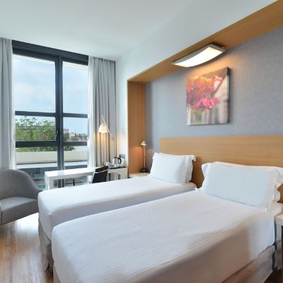 無障礙雙床房 米蘭北部希爾頓花園酒店優惠